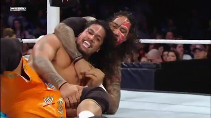 The Usos vs. 3mb- Wwe Superstars, Dec. 6, 2013