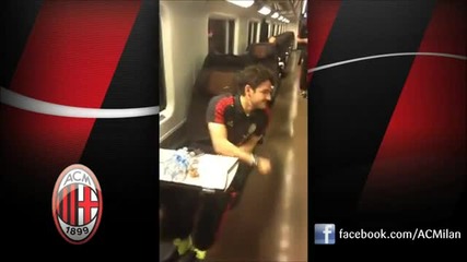 Pato_ Robinho_ Thiago Silva_ Neymar e Cristiano Ronaldo ballano _ai se eu te Pego_