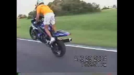 Yamaha Yzf R1 1000 2003 Wheelie