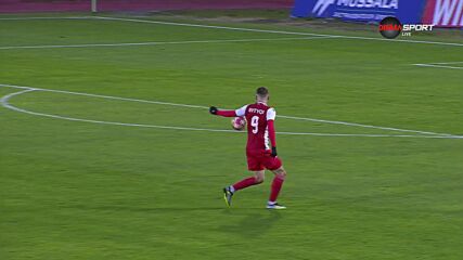 Goal by PFC CSKA Sofia