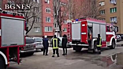 Комин пламна в Благоевград, няма пострадали