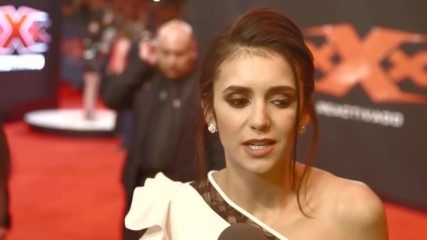 Nina Dobrev Interview with The Hollywood News at the xxx 3 Mexico City Premiere