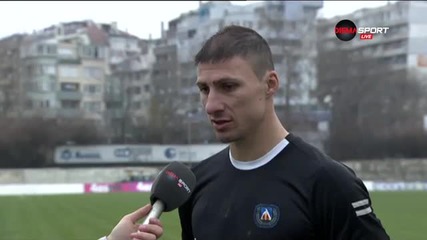 Йоргачевич: Вратарят трябва да дава стабилност, бъдещето е добро