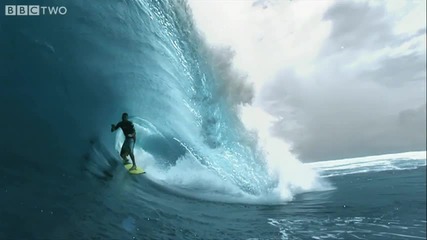 Hd Super Slo - mo Surfer - South Pacific - Bbc Two