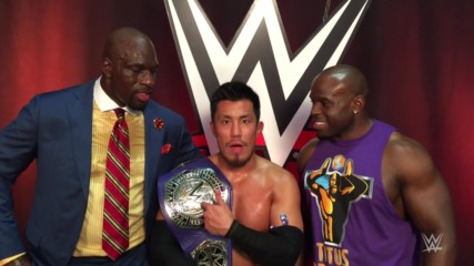 New WWE Cruiserweight Champion Akira Tozawa addresses the WWE Universe