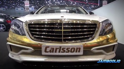Злато и платина - Mercedess- S class Carlsson Cs50 Geneva 2014