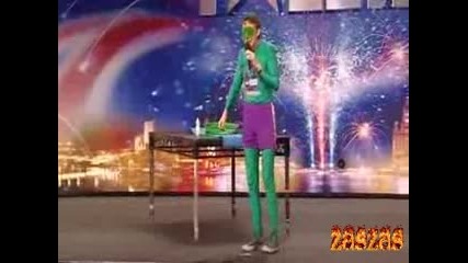 Лебедово Езеро изпълнение на опера със пръдня Mr Methane - Britains Got Talent 2009 