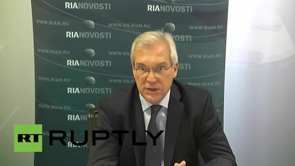 Russia: ‘Russia only state fighting IS in Syria acting in line with int'l law’ - NATO envoy Grushko