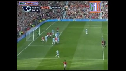 20.09.09 Манчестър Юнайтед 3:2 Манчестър Сити Флетчър Гол