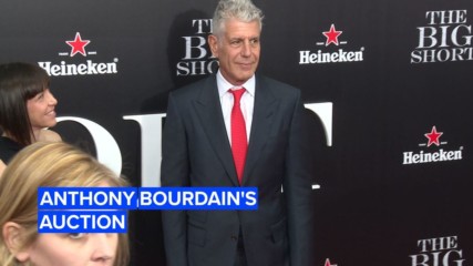 What to know about the Anthony Bourdain auction
