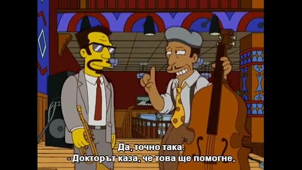 The Simpsons s18 e02 Bg Sub & The White Stripes