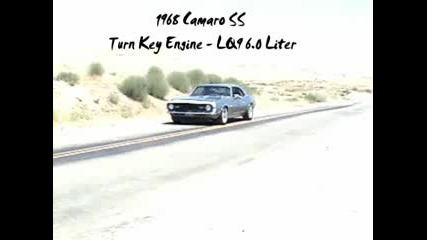 1968 Camaro Ss Burnout - Lq9