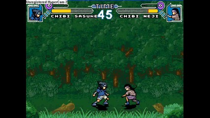 Naruto M.U.G.E.N Chibi Sasuke Vs Chibi Neji