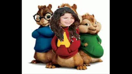 Selena Gomez Cruella De Vil chipmunk version