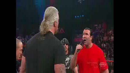Kevin Nash и Eric Young говорят за Syxx Pac и Scott Hall [ Tna Impact 08.03.10]