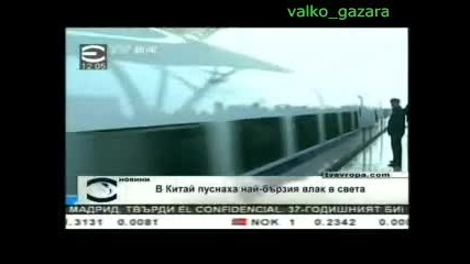 Най - Бързият Влак в Света Китай Скоро и В Бдж България ) - Видео клипове Клиповете.ком 