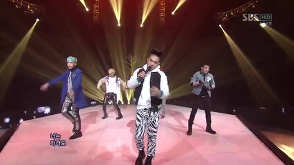 Big Bang - Blue @ Inkigayo (18.03.2012)