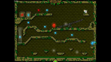 Fireboy And Watergirl Ниво 5 - Супер яка игра