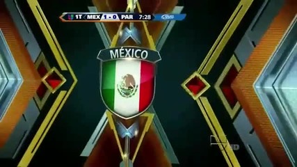 Gol de Chicharito Mexico vs Paraguay 2011 