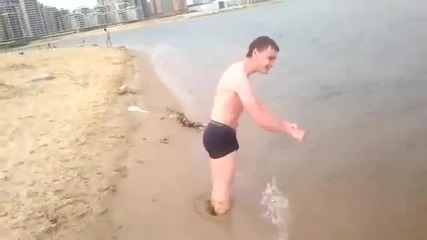 Руснака на плажа