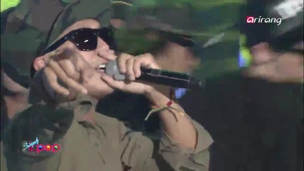 Skull & Haha - Ragga Muffin @ Simply Kpop - Arirang [ 08.07. 2013 ] H D