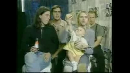 Nirvana interview 1993 Mtv Vmas 