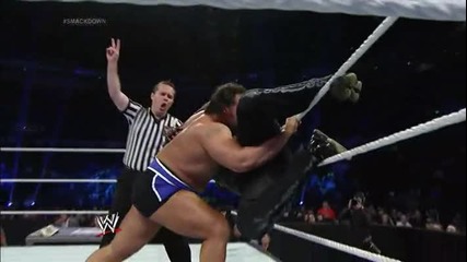 Alexander Rusev vs R-truth Wwe Smackdown Debut 18.04.2014