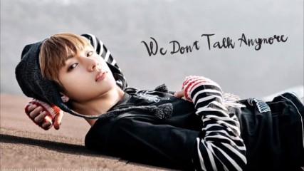 Kim Taehyung(v-bts) - We Dont Talk Anymore cover (full Fanmade Ver.)