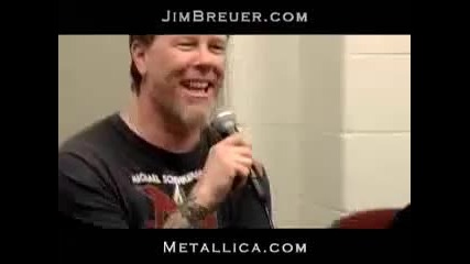 James Hetfields laughter part 3.