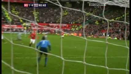 Man - Utd - 1 - 4 - Liverpool - Dossena 