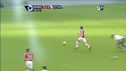 Fabregas - Arsenal 2 - 0 Tottenham