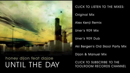Honey Dijon feat Dajae 'until The Day' (dijon & Manuel Mix)