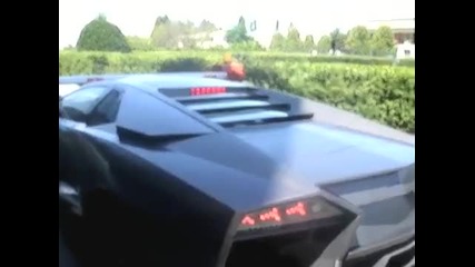 Lamborghini Reventon - звук при тръгване 
