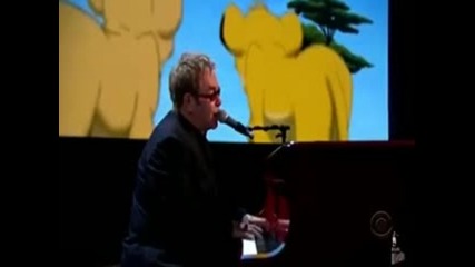 Elton John - Can you feel the love tonight Live
