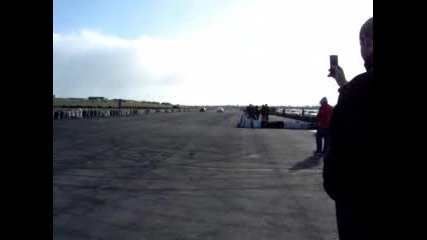 SUBARU WRX STi starts in Reverse 0n Drag