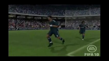 Gol falta Cristiano Ronaldo Fifa 10