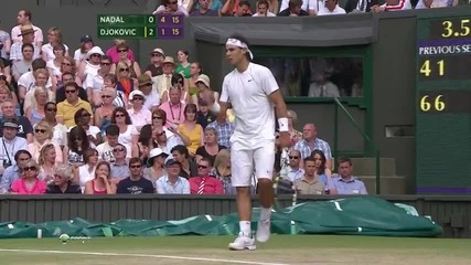 Nadal vs Djokovic - Wimbledon 2011! - The Full Match! - Part 8/12!