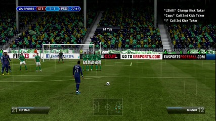 Free Kick и гол на Неймар | Fifa 13