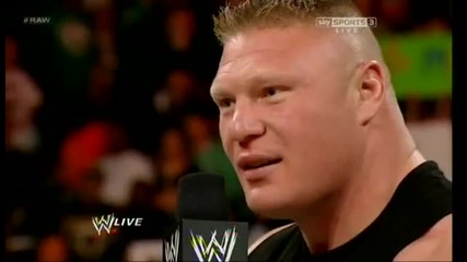 Wwe Raw 23.4.2012 John Cena And Brock Lesnar Contract Signing Part 2