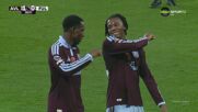 Goal by Aston Villa