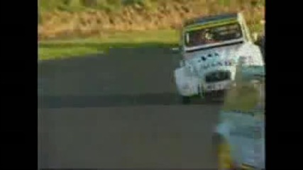 Old Top Gear Citroen 2cv Race 