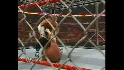 Wwe Raw - Chris Jericho vs. CM Punk - Мач в клетка (15.09.2008) - - Част 2 - -