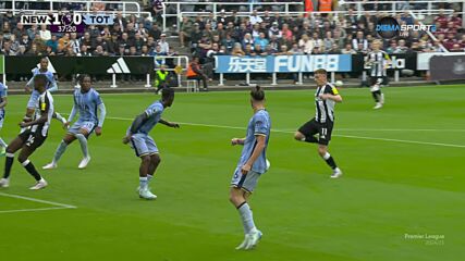Newcastle United vs. Tottenham Hotspur - 1st Half Highlights