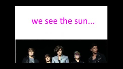 (lyrics) One Direction- Up All Night