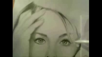 Exiez Drawing Lindsay Lohan