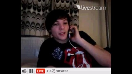 Louis Tomlinson Twitcam - One Direction - 17/12/10