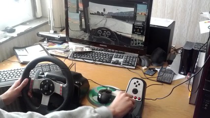 Scania Truck Driving Simulator with Logitech G27