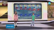 В ролята на синоптици: Деца представиха прогнозата за времето по NOVA