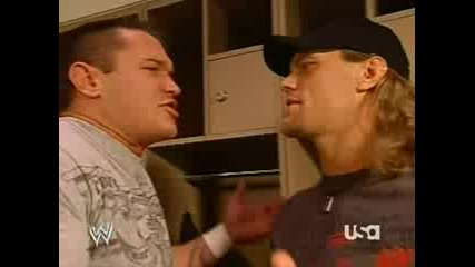 Edge And Randy Orton Спорят