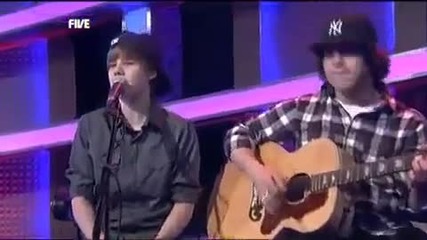 Justin Bieber - Baby Live in Studio 5 in Uk